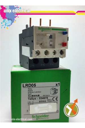 Thermal Overload Relay LRD05 Schneider Electric