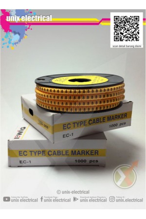 Cable Marker Angka 8