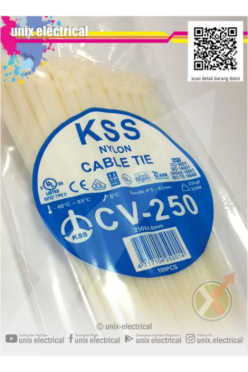 Cable Ties CV-250 KSS