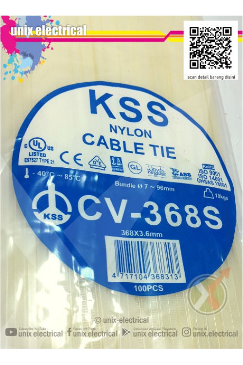 Cable Ties CV-368 KSS