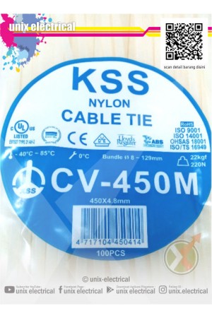 Cable Ties CV-450M (4,8mm) KSS