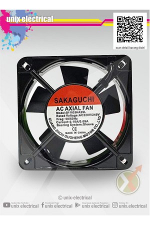 Cooling Fan 12x12cm Sakaguchi
