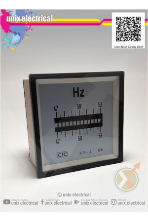 Frekuensi Meter Analog 72x72 mm CIC