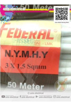 Kabel NYMHY 3x1.5mm Federal