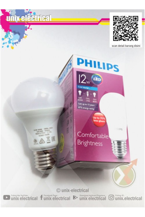 Lampu LED Bulb 12W Philips