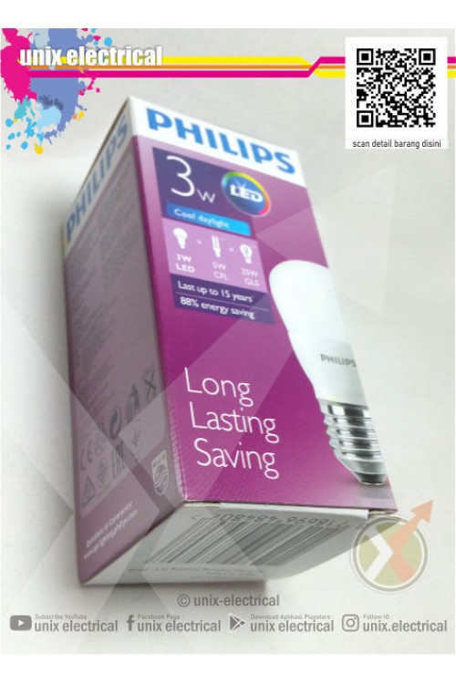 Lampu LED Bulb 3W Philips