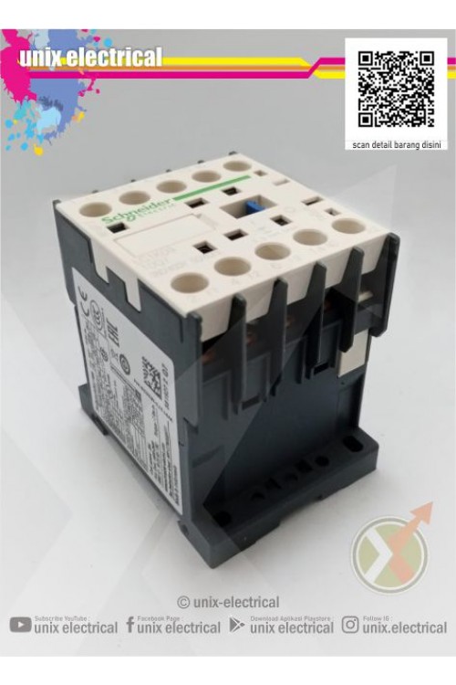Magnetic Contactor 3P LC1K1210 Series Schneider Electric