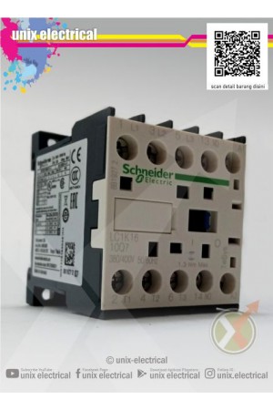 Magnetic Contactor 3P LC1K1610 Series Schneider Electric