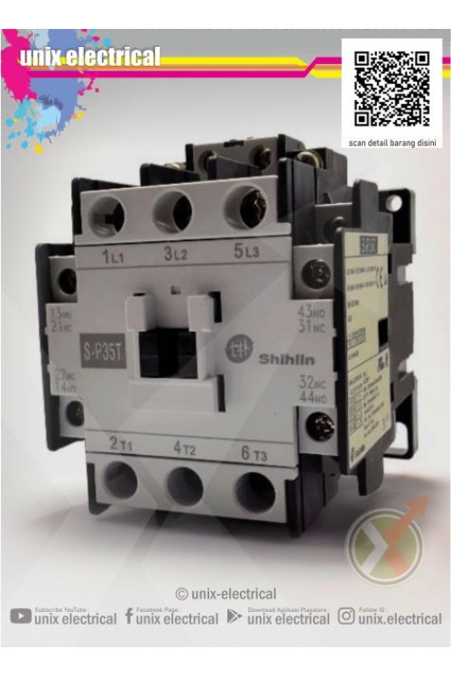 Magnetic Contactor 3P S-P35T Shihlin Electric