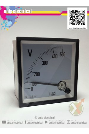 Voltmeter Analog 72x72 mm CIC