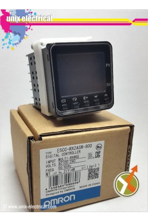 Digital Temperature Controller E5CC-RX2ASM-800 Omron
