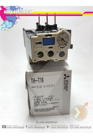 Thermal Overload Relay THT-18 5A Mitsubishi