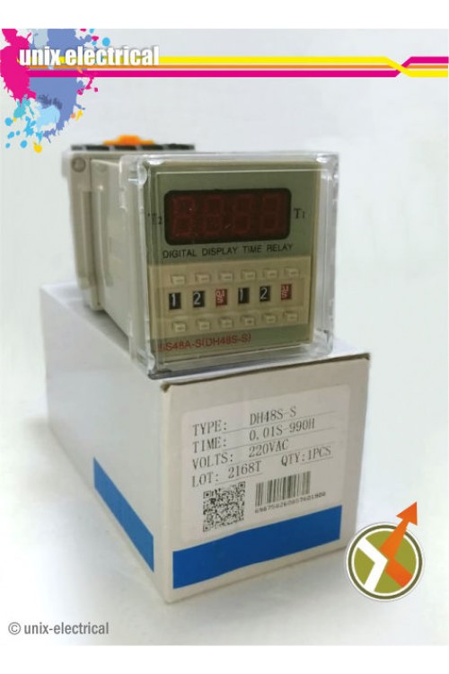 Timer Digital DH48S-S Twin Timer