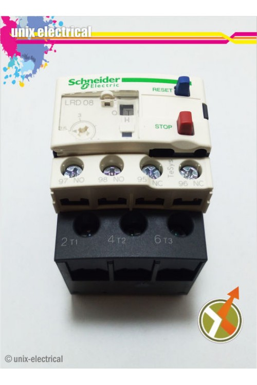 Thermal Overload Relay LRD08 Schneider Electric